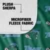 Tulane University Blanket, 50"x60" Logo Pattern Silky Touch Sherpa Back Super Soft Throw Blanket view 4
