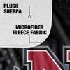 Nicholls State University Blanket, 50"x60" Logo Dots Silky Touch Sherpa Back Super Soft Throw Blanket view 4
