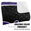 University of Portland Blanket, 50"x60" Logo Dots Silky Touch Sherpa Back Super Soft Throw Blanket view 3