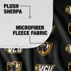 Virginia Commonwealth University Blanket, 50"x60" Logo Pattern Silky Touch Sherpa Back Super Soft Throw Blanket view 4