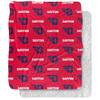 University of Dayton Blanket, 50"x60" Logo Pattern Silky Touch Sherpa Back Super Soft Throw Blanket view 1