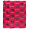 University of Dayton Blanket, 50"x60" Logo Pattern Silky Touch Sherpa Back Super Soft Throw Blanket view 2