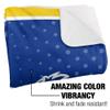 Mcneese State University Blanket, 50"x60" Logo Dots Silky Touch Sherpa Back Super Soft Throw Blanket view 3