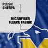 Mcneese State University Blanket, 50"x60" Logo Dots Silky Touch Sherpa Back Super Soft Throw Blanket view 4