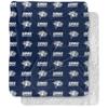 University of New Hampshire Blanket, 50"x60" Logo Pattern Silky Touch Sherpa Back Super Soft Throw Blanket view 1