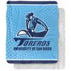 University of San Diego Blanket, 50"x60" Logo Dots Silky Touch Sherpa Back Super Soft Throw Blanket view 1