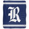 Rice University Blanket, 50"x60" Primary Logo Stripes Silky Touch Sherpa Back Super Soft Throw Blanket view 2