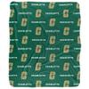 University of North Carolina - Charlotte Blanket, 50"x60" Logo Pattern Silky Touch Sherpa Back Super Soft Throw Blanket view 2