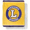 Lipscomb University Blanket, 50"x60" Logo Dots Silky Touch Sherpa Back Super Soft Throw Blanket view 1