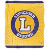 Lipscomb University Blanket, 50"x60" Logo Dots Silky Touch Sherpa Back Super Soft Throw Blanket view 2