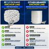 Five Oceans Anchor Line 3/8" x 75', Anchor Rope Line, Marine Premium 3-Strand White Nylon Boat Anchor Rope - Stainless Steel Thimble and Shackle, Ideal for Mooring Anchoring Towing - FO4567-C75 view 3