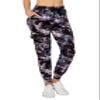 ALWAYS Cargo Jogger Pants for Women, High Waisted Sweatpants with Pockets, Buttery Soft Lounge Pants for Athletic Yoga, Gym & Performance Wear, Tie Dye 1766 M view 1