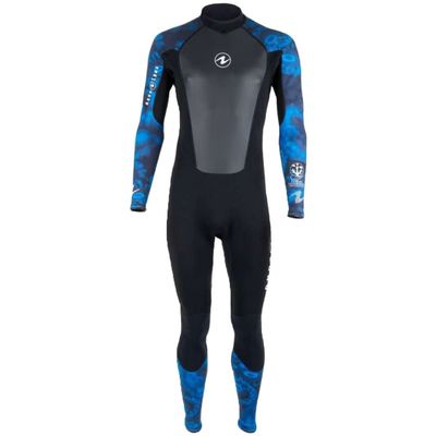 Aqua Lung Hydroflex Men's - 1mm - Camo Blue - Medium