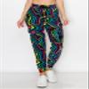 ALWAYS Cargo Jogger Pants for Women, High Waisted Sweatpants with Pockets, Buttery Soft Lounge Pants for Athletic Yoga, Gym & Performance Wear, Tie Dye 1530 XL view 2