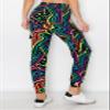 ALWAYS Cargo Jogger Pants for Women, High Waisted Sweatpants with Pockets, Buttery Soft Lounge Pants for Athletic Yoga, Gym & Performance Wear, Tie Dye 1530 XL view 3