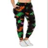 ALWAYS Tie Dye Cargo Jogger Sweatpants - Women's Buttery Soft Cozy Comfy Casual Pocket Pants 1777 Black Green L view 1