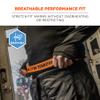 Ergodyne N-Ferno 6481 Mens Lightweight Base Layer Pants, Performance Fit, Breathable Material Black view 3