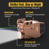 HiLight Tactical P3BGL Blue Laser 700 Lumens Flashlight w Strobe & Dual (Blue/Green) Beam, Military-Grade Aluminum & Magnetic Charger, Gun Rail Mount for Glock, Sig, S&W, Laser IIIA <5mw view 3