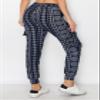 ALWAYS Tie Dye Cargo Jogger Sweatpants - Women's Buttery Soft Cozy Comfy Casual Pocket Pants V3619 S view 3