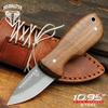 United Cutlery Bushmaster Marajo Bushcraft Knife and Sheath - 1095 High Carbon Steel Blade, Hardwood Handle, Brass Pins, Take Camping and Hunting, For Outdoor Adventures - Lenth 6 3/8 view 2