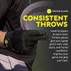 Disc Sports Gloves - Rubberized Palm and Fingers for Amazing Grip on All Your Throws - Perfect for Driving & Putting - Play Your Best in Any Weather - (Youth Large) view 4