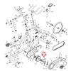 H.F Exchange Right Crank Arm 308841 Works W GX 5.0 Paceline RX 5.0 Upright Bike view 2