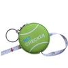 Scoring Right Tennis Net Height Mini Measuring Tape and Keyring, Portable 59 Inch Flexible Measuring Tape for Measuring Tennis Net Height, Green view 1