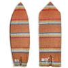 Baja Wey Mexican Blanket Surfboard Bag (Red/ Yellow/ Orange, 5'8inch Fish)(101) view 1