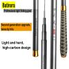 Super Light Hard Fishing Rod 98% High Carbon Fiber Telescopic Braided Handle 3.6M/3.9M/4.5M/5.4M/6.3M/7.2M/8M/9M/10M Super Light Stream Rod Telescopic Fishing Rod (3.6, 115105) view 4
