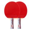 LINGOSHUN Table Tennis Bats 2 Player Set,Ping Pong Paddle Set 5 Stars,Table Tennis Racket for Family Activity, School and Sports Club/Double/A view 1