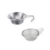 CAMPINGMOON 1pc Stainless Steel Camping Sierra Cup 310ml with 1pc Colander S-220/S-213 view 1