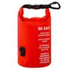 Breakwater Supply Waterproof Marine First Aid Kit Boat Safety Tool Kit, 100 Piece AFAK Emergency Supplies in Dry Bag, IFAK Trauma Kit for Kayaking, Jet Ski, Fishing, Surfing, Sailing, Canoeing (Red) view 2