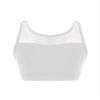 Mufeng Kids Girls Crisscross Back Crop Tops Training Bra Gym Yoga Dance Sport Bras Camisole Tanks Tops Undershirts Patchwork White 6 view 3