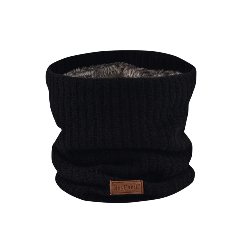 NovForth Winter Neck Warmer Men Ski, Neck Gaiter Face Scarf Women, Fleece Scarf for Men Gaiter Mask, Thick Windproof Scarves