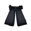 PHYNEDI Tactical Skirt Armor Guards, Non-slip Handmade Classical Medieval Warrior Knight Samurai Combat Protector Defense 500D Clothing Equipment, 2Pcs (without Belt) 6 (Black) 50x51 2cm 2PJ145210BX view 1