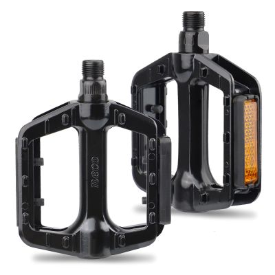 MEGHNA Bike Pedals Non-Slip Bicycle Aluminium Alloy Pedals 1/2 inch Pedal for Mountain Bike Kid Bike Freestyle BMX Bike, Beach Cruiser Bike