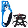 NewDoar Right Hand Ascender and Half Body seat belt for Rappelling Fire Rescuing Tree Climbing Gear view 1