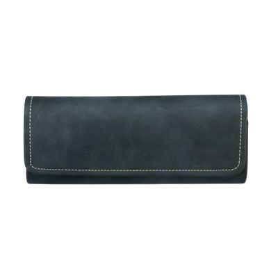 WANXIN Portable Eyeglass Case Eyeglasses Bag for Reading Glasses Spectacles and Small Sunglasses, Sturdy Pocket Size Cases (black)