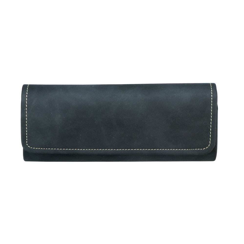 WANXIN Portable Eyeglass Case Eyeglasses Bag for Reading Glasses Spectacles and Small Sunglasses, Sturdy Pocket Size Cases (black)