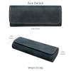 WANXIN Portable Eyeglass Case Eyeglasses Bag for Reading Glasses Spectacles and Small Sunglasses, Sturdy Pocket Size Cases (black) view 3