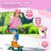 WHALEZON Kids Bike Helmet Ages 3-5-8-14, CPSC ASTM CPSIA Certified Toddler Helmet-Girls Pink view 2
