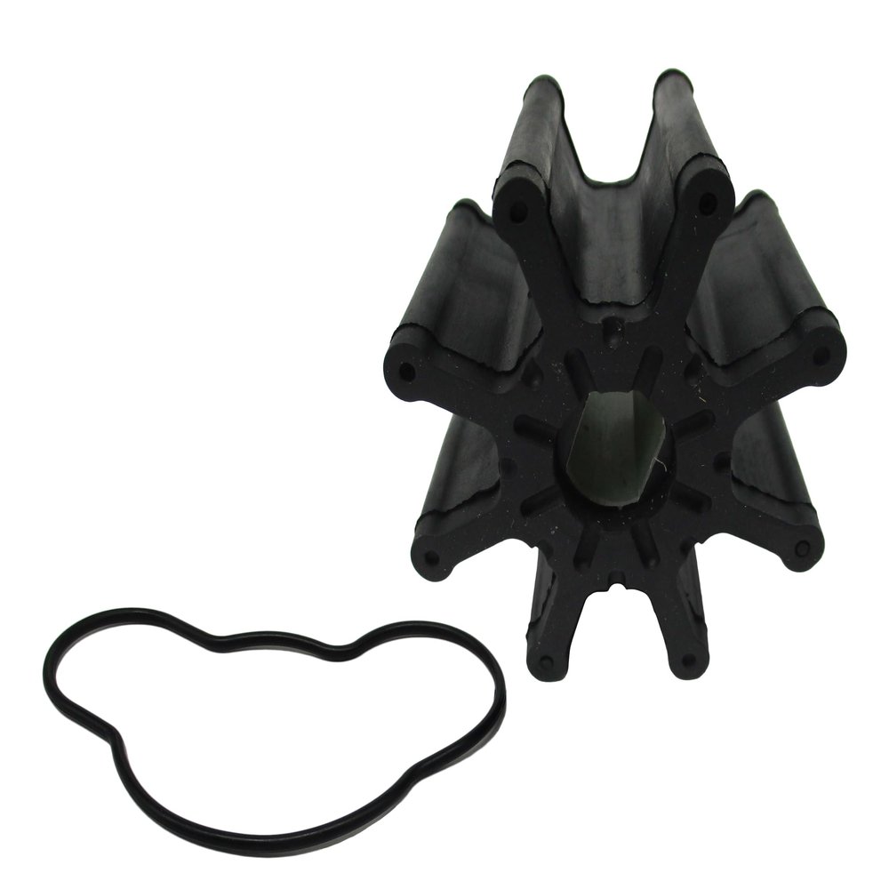Asaki Sea Water Pump Impeller Kit 47-8M0104229 Impeller 47-862232A2 with O-Ring 25-841807 Compatible with Mercruiser Alpha/Bravo Sterndrives Inboard Engine
