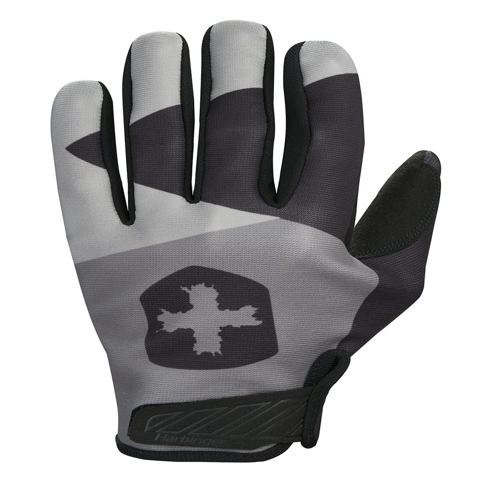 Men's Shield Protect Weightlifting Gloves, Large, Black
