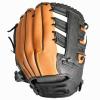 Double Layer Cowhide Leather Baseball Gloves, Left and Right Softball Gloves, 11.5"/12.5", Adjustable and Comfortable, Suitable for Youth and Adults (12.5" Left, Right Throw) view 1