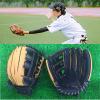 Double Layer Cowhide Leather Baseball Gloves, Left and Right Softball Gloves, 11.5"/12.5", Adjustable and Comfortable, Suitable for Youth and Adults (12.5" Left, Right Throw) view 4
