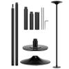 VIVOHOME 45mm Portable Spinning Dance Stripping Pole for Home Fitness Black view 1