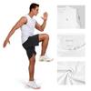M MOTEEPI Mens Tank Top Undershirt Workout Swim Shirts Sleeveless Gym Tee Shirts 3 Pack Black/Grey/White S view 4