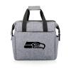 Picnic TIME NFL Seattle Seahawks On The Go Lunch Bag - Soft Cooler Lunch Box - Insulated Lunch Bag, (Heathered Gray) view 1