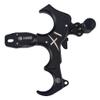 Huntinghome 3 or 4 Fingers Available Archery Release Aids, 360 Degree Rotate Clamp Compound Bow Release view 1