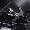 Huntinghome 3 or 4 Fingers Available Archery Release Aids, 360 Degree Rotate Clamp Compound Bow Release view 2